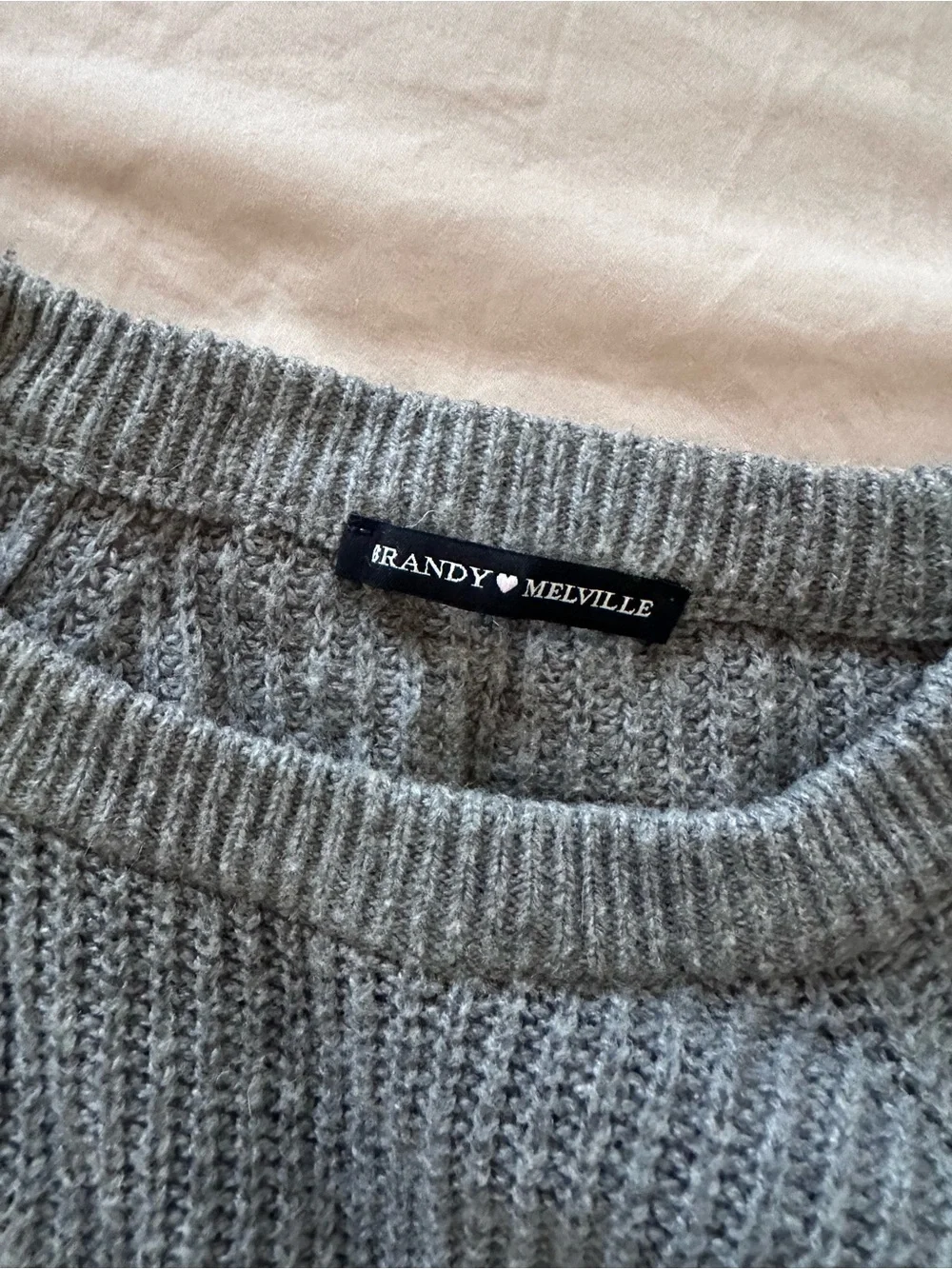 Brandy Melville Gray Sweater